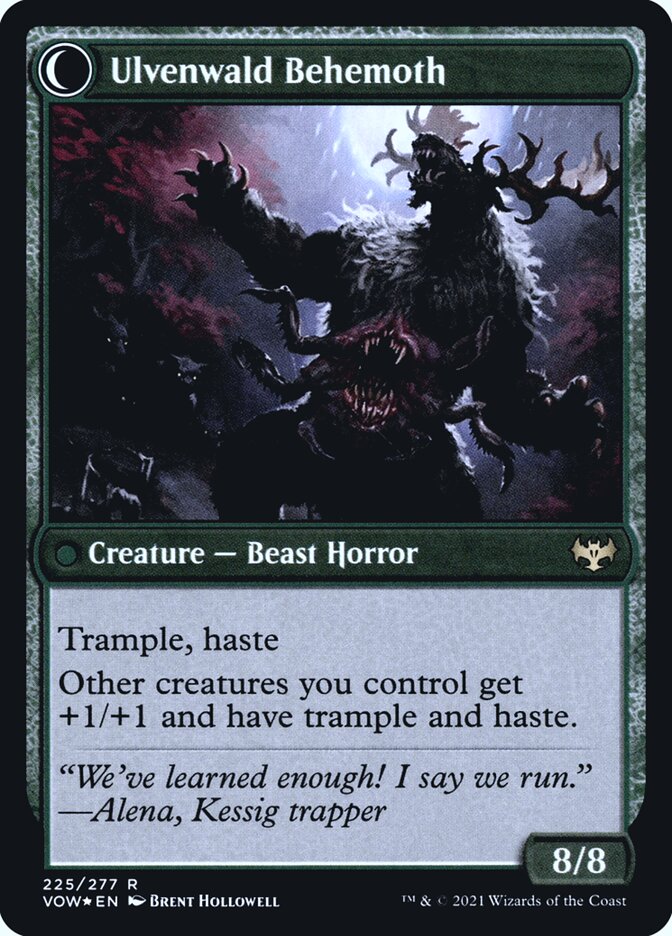 Bizarrice de Ulvenwald / Ulvenwald Oddity - Magic: The Gathering - MoxLand