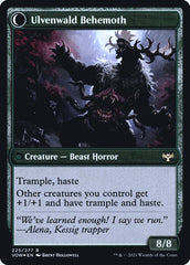 Bizarrice de Ulvenwald / Ulvenwald Oddity - Magic: The Gathering - MoxLand