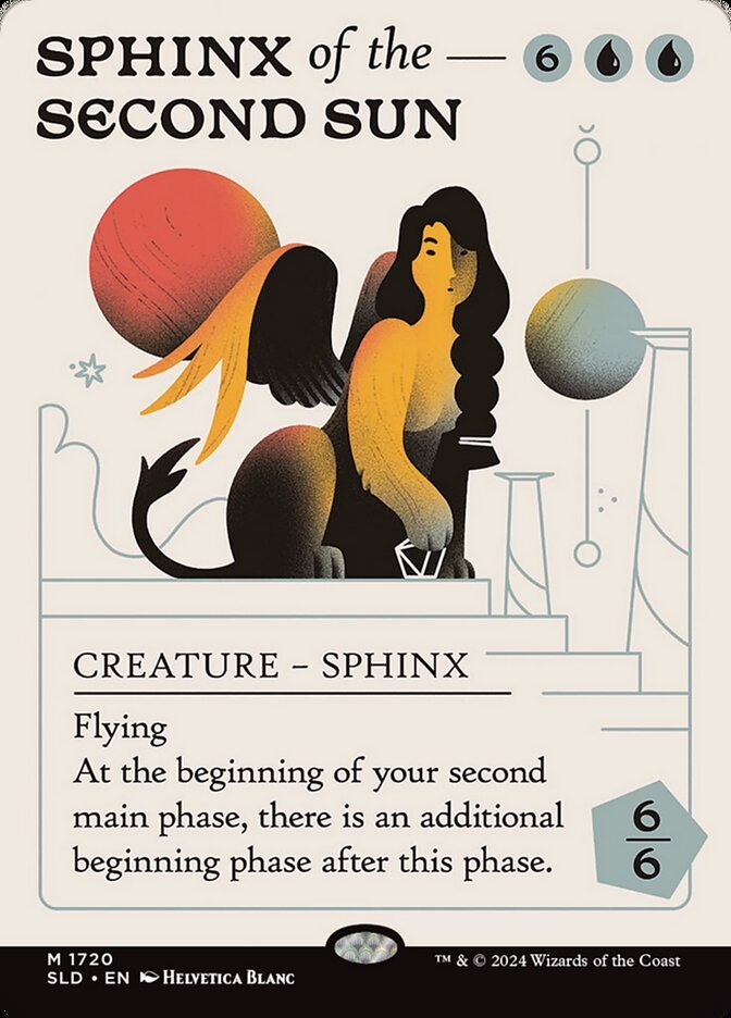Esfinge do Segundo Sol / Sphinx of the Second Sun - Magic: The Gathering - MoxLand