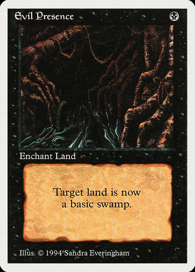 Presença Maligna / Evil Presence - Magic: The Gathering - MoxLand