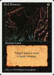 Presença Maligna / Evil Presence - Magic: The Gathering - MoxLand
