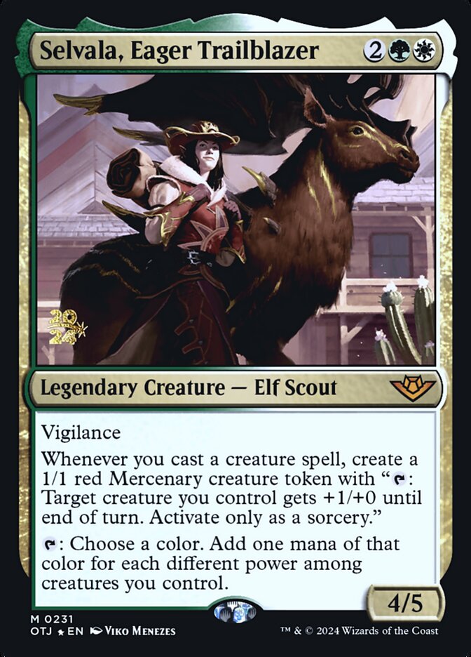 Selvala, Desbravadora Ávida / Selvala, Eager Trailblazer - Magic: The Gathering - MoxLand