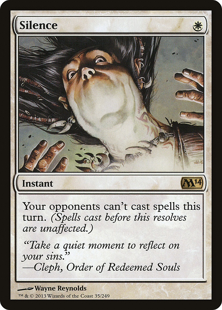 Silêncio / Silence - Magic: The Gathering - MoxLand