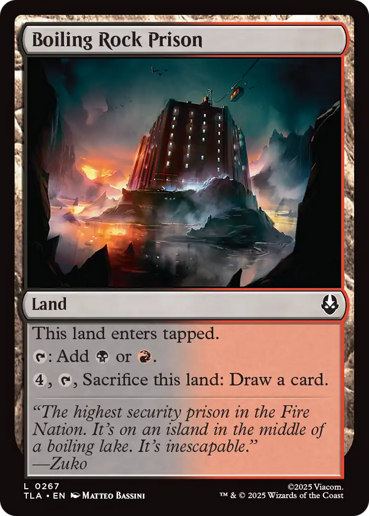 Prisão Rocha Fervente / Boiling Rock Prison - Magic: The Gathering - MoxLand