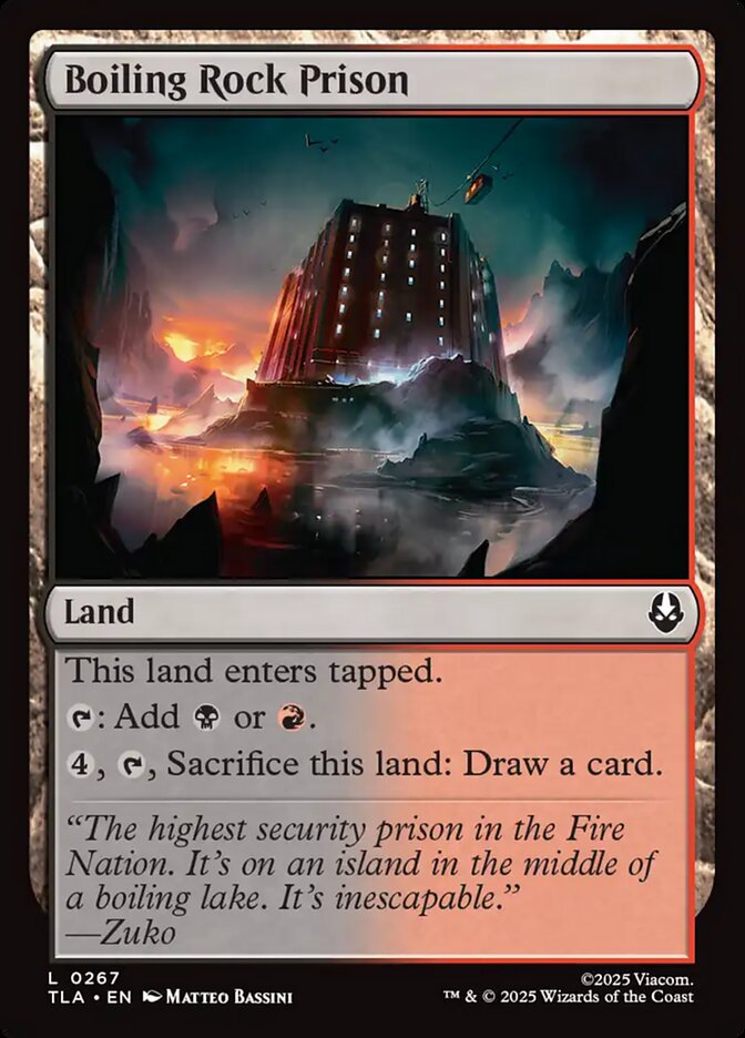 Prisão Rocha Fervente / Boiling Rock Prison - Magic: The Gathering - MoxLand