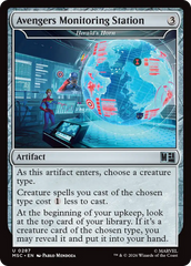 Avengers Monitoring Station - Magic: The Gathering - MoxLand
