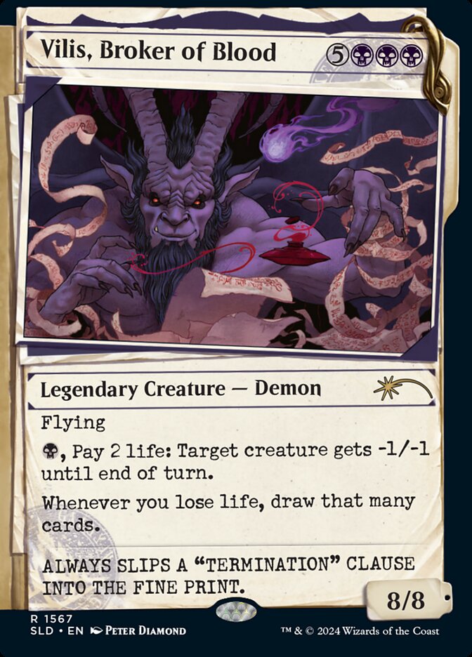 Vilis, Negociante de Sangue / Vilis, Broker of Blood - Magic: The Gathering - MoxLand