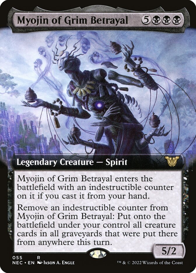 Myojin da Traição Sinistra / Myojin of Grim Betrayal - Magic: The Gathering - MoxLand