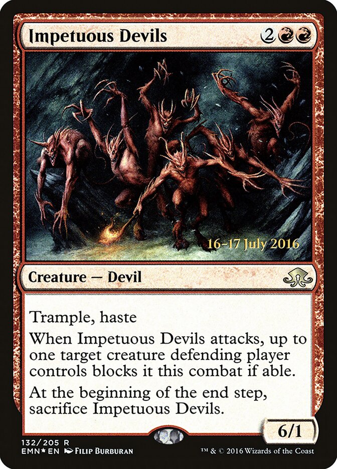Diabos Impetuosos / Impetuous Devils - Magic: The Gathering - MoxLand