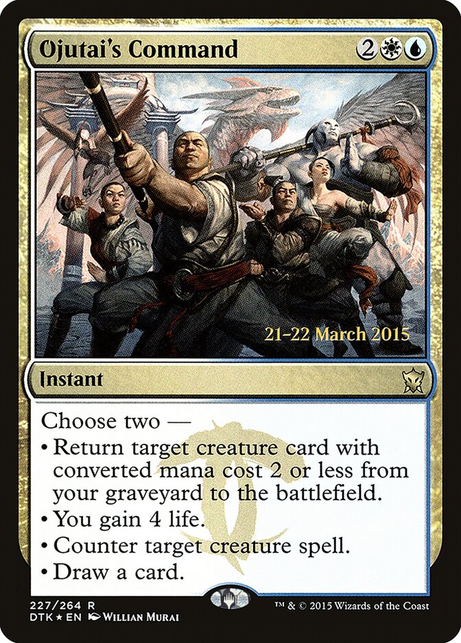 Comando de Ojutai / Ojutai's Command - Magic: The Gathering - MoxLand