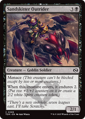 Vanguardeira de Deslizareia / Sandskitter Outrider - Magic: The Gathering - MoxLand