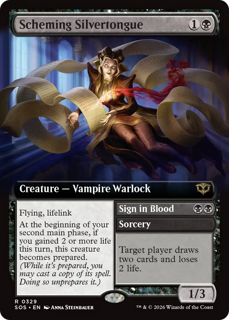 Scheming Silvertongue - Magic: The Gathering - MoxLand
