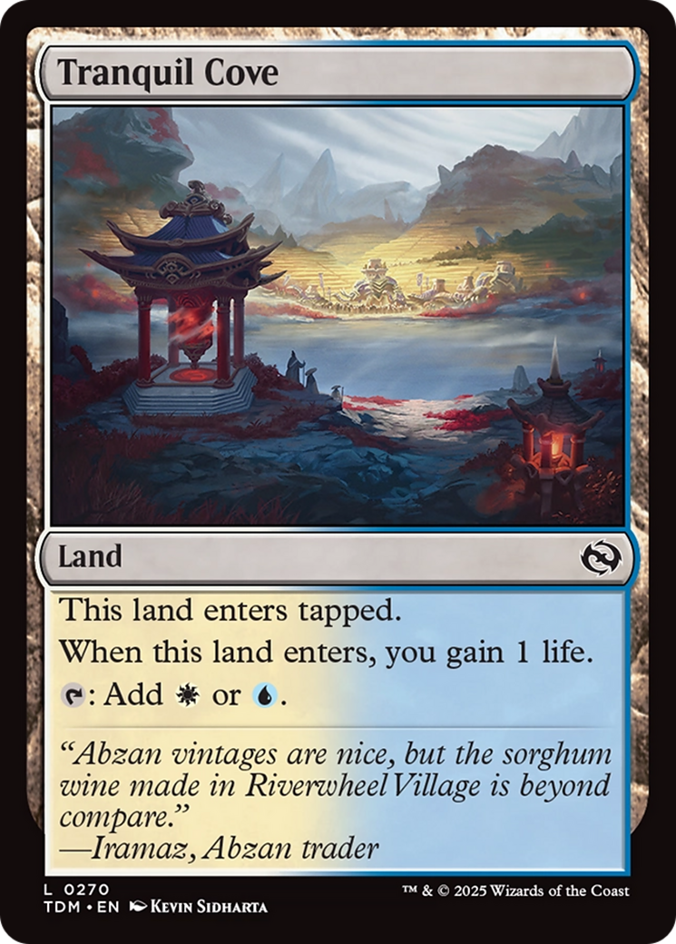 Angra Tranquila / Tranquil Cove - Magic: The Gathering - MoxLand