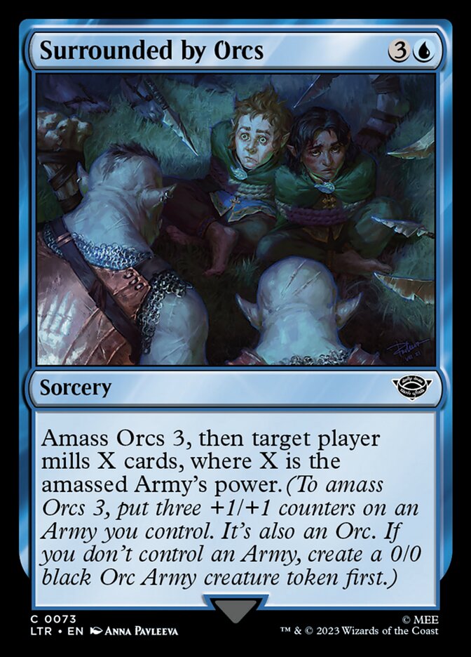 Cercados por Orcs / Surrounded by Orcs - Magic: The Gathering - MoxLand