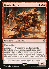 Raivoso do Geodo / Geode Rager - Magic: The Gathering - MoxLand