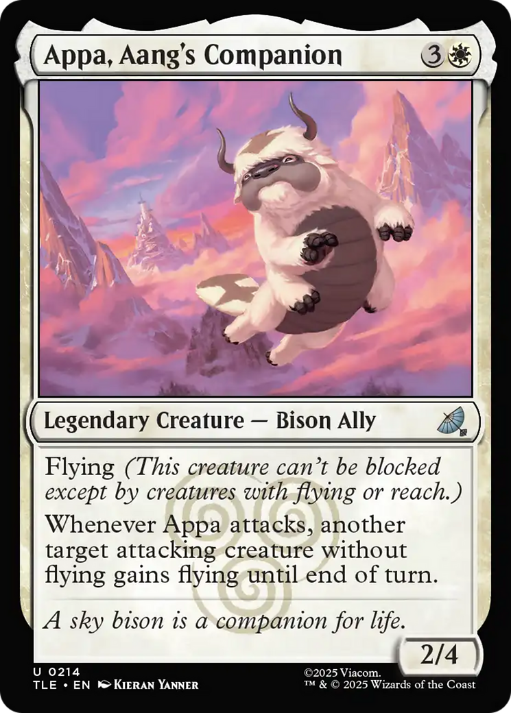 Appa, Companheiro de Aang / Appa, Aang's Companion - Magic: The Gathering - MoxLand