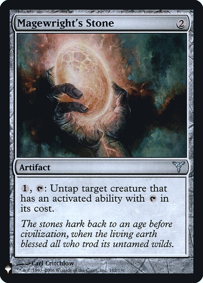 Pedra do Criador de Magos / Magewright's Stone - Magic: The Gathering - MoxLand