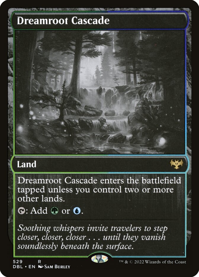 Cascata de Raiz-do-sonho / Dreamroot Cascade - Magic: The Gathering - MoxLand