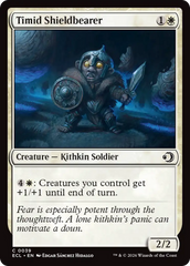 Escudeira Tímida / Timid Shieldbearer - Magic: The Gathering - MoxLand