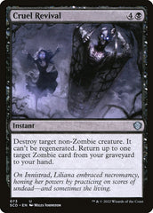 Renascimento Cruel / Cruel Revival - Magic: The Gathering - MoxLand