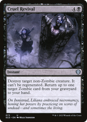 Renascimento Cruel / Cruel Revival - Magic: The Gathering - MoxLand