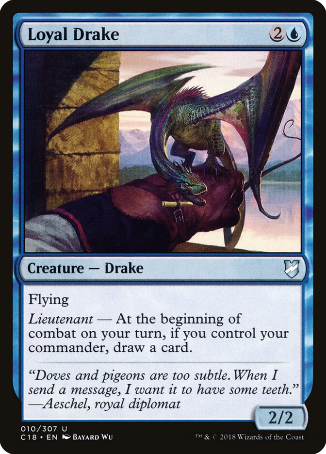 Dragonete Leal / Loyal Drake - Magic: The Gathering - MoxLand