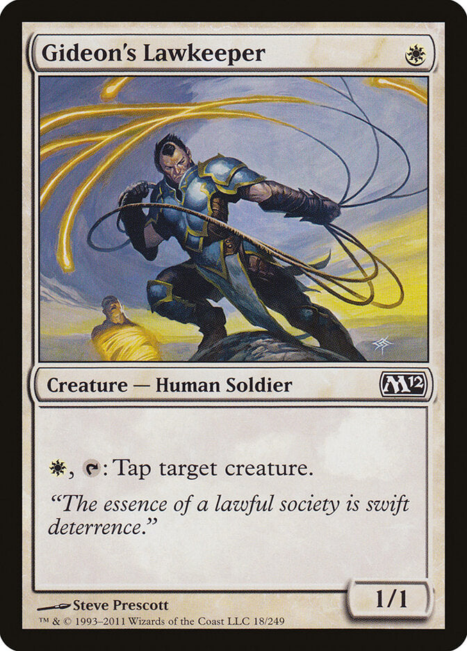 Guardião da Lei de Gideon / Gideon's Lawkeeper - Magic: The Gathering - MoxLand
