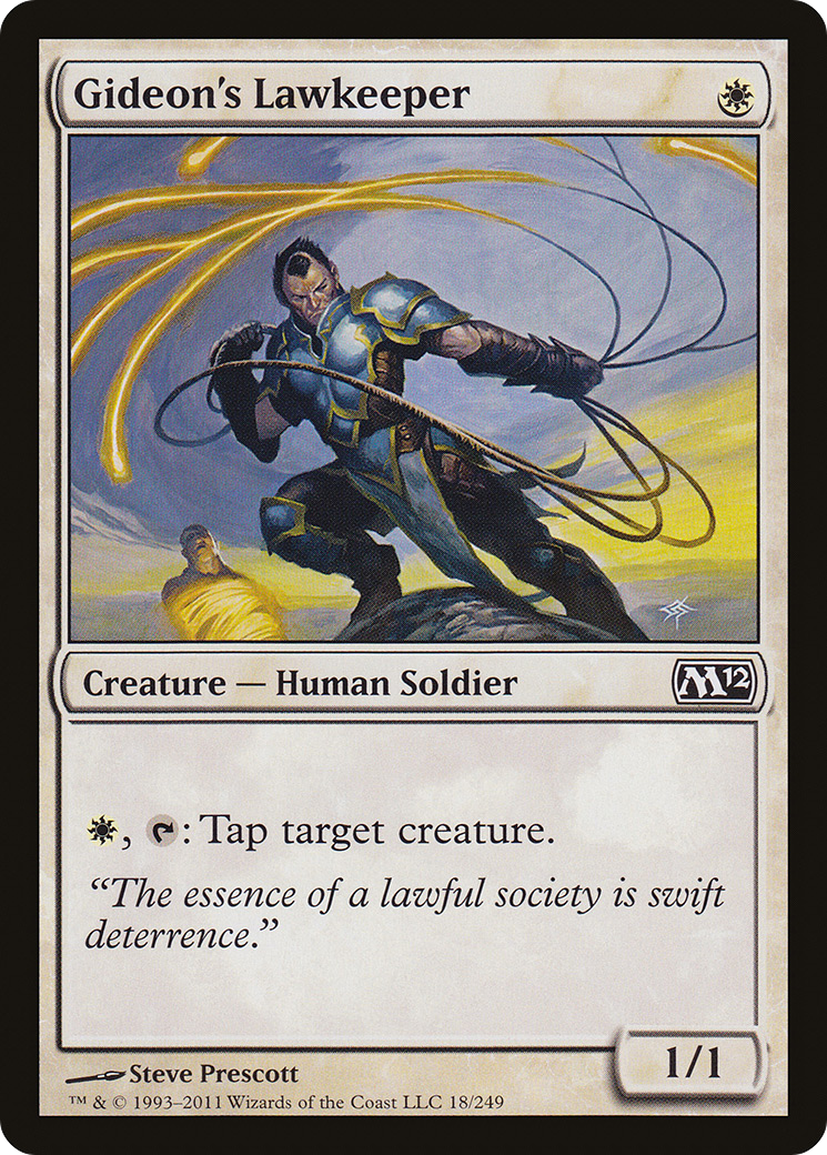 Guardião da Lei de Gideon / Gideon's Lawkeeper - Magic: The Gathering - MoxLand