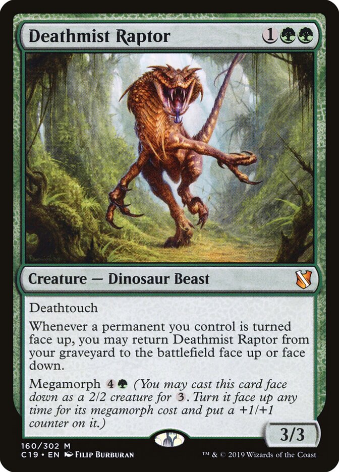 Raptor da Névoa Mortal / Deathmist Raptor - Magic: The Gathering - MoxLand