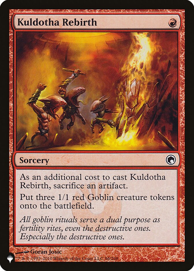 Renascimento de Kuldotha / Kuldotha Rebirth - Magic: The Gathering - MoxLand