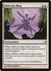 Anel do Esquecimento / Oblivion Ring - Magic: The Gathering - MoxLand