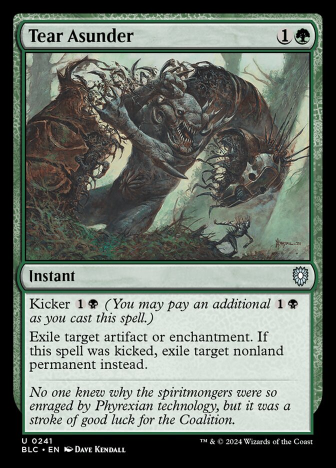Rasgar em Dois / Tear Asunder - Magic: The Gathering - MoxLand