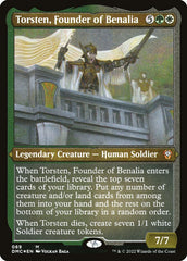 Torsten, Fundador de Benália / Torsten, Founder of Benalia - Magic: The Gathering - MoxLand