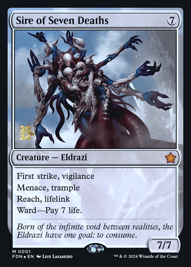 Sire of Seven Deaths - Magic: The Gathering - MoxLand