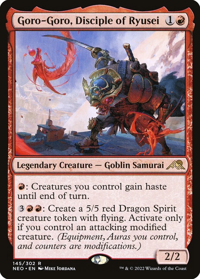 Goro-Goro, Discípulo de Ryusei / Goro-Goro, Disciple of Ryusei - Magic: The Gathering - MoxLand