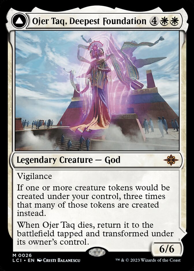 Ojer Taq, Fundação Profunda / Ojer Taq, Deepest Foundation - Magic: The Gathering - MoxLand