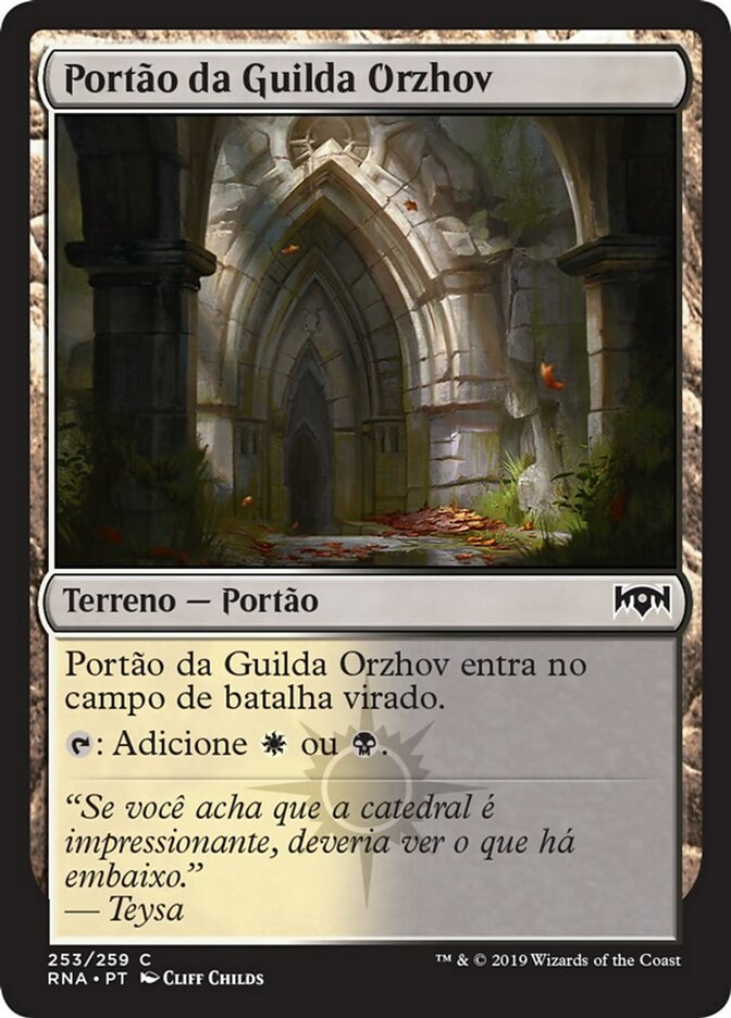 Portão da Guilda Orzhov / Orzhov Guildgate - Magic: The Gathering - MoxLand