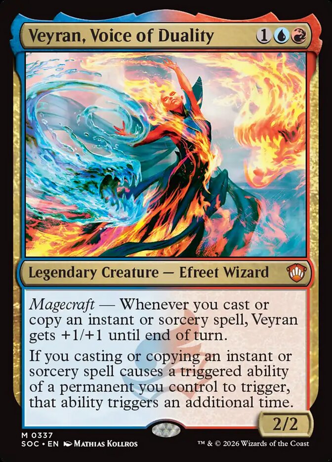 Veyran, Voz da Dualidade / Veyran, Voice of Duality - Magic: The Gathering - MoxLand