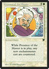 Presença do Mestre / Presence of the Master - Magic: The Gathering - MoxLand