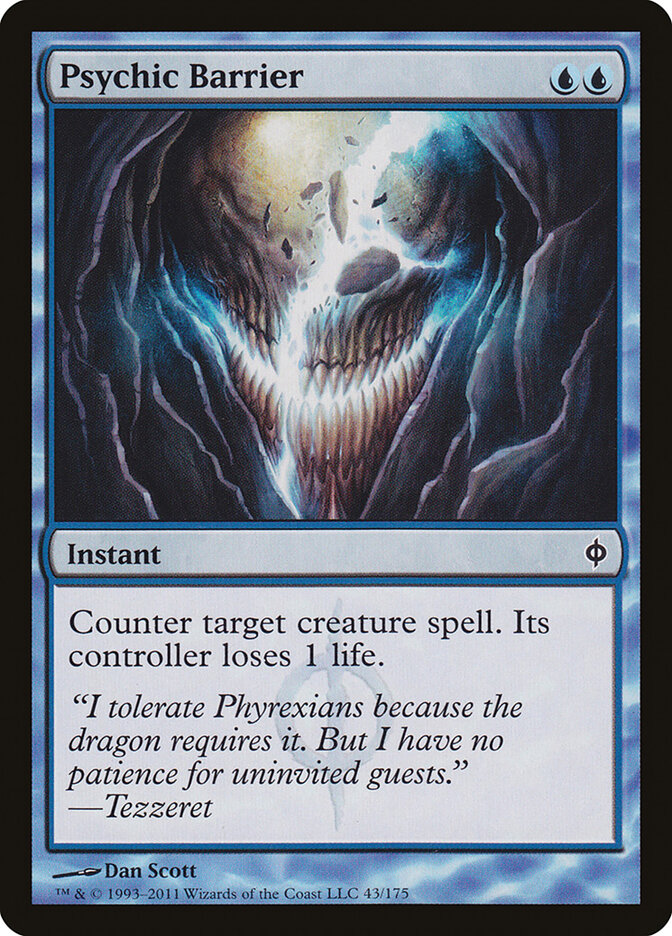 Barreira Psíquica / Psychic Barrier - Magic: The Gathering - MoxLand