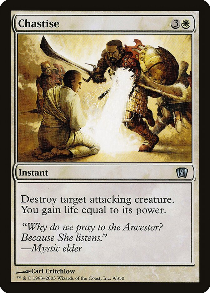 Castigar / Chastise - Magic: The Gathering - MoxLand