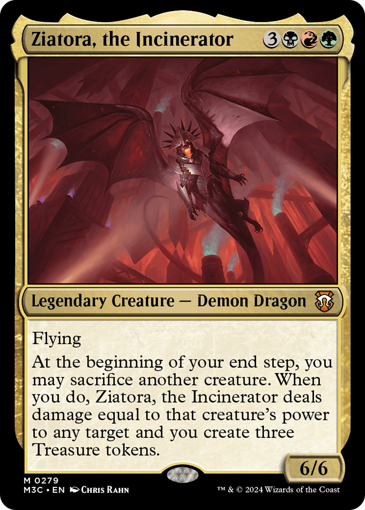 Ziatora, a Incineradora / Ziatora, the Incinerator - Magic: The Gathering - MoxLand