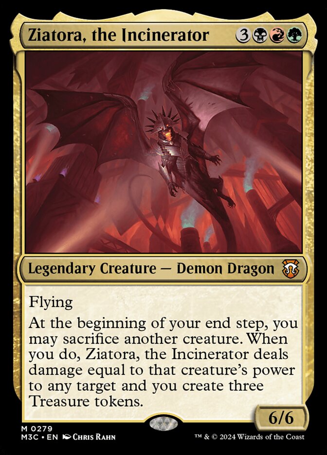 Ziatora, a Incineradora / Ziatora, the Incinerator - Magic: The Gathering - MoxLand