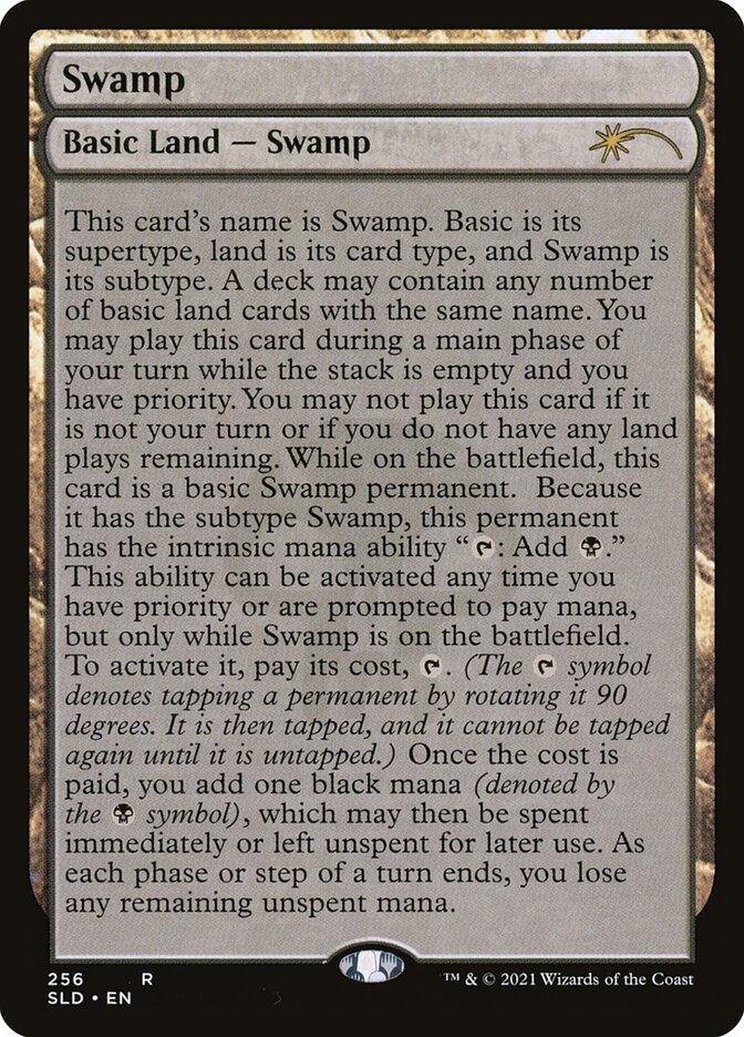 Pântano / Swamp - Magic: The Gathering - MoxLand