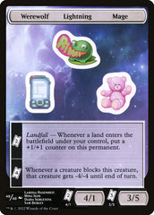 Werewolf Lightning Mage - Magic: The Gathering - MoxLand