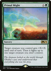 Força Primal / Primal Might - Magic: The Gathering - MoxLand
