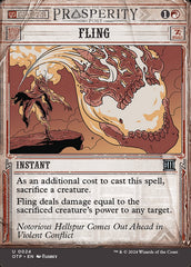 Arremessar / Fling - Magic: The Gathering - MoxLand
