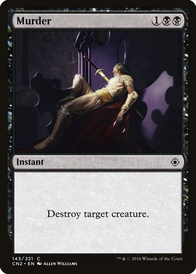 Homicídio / Murder - Magic: The Gathering - MoxLand