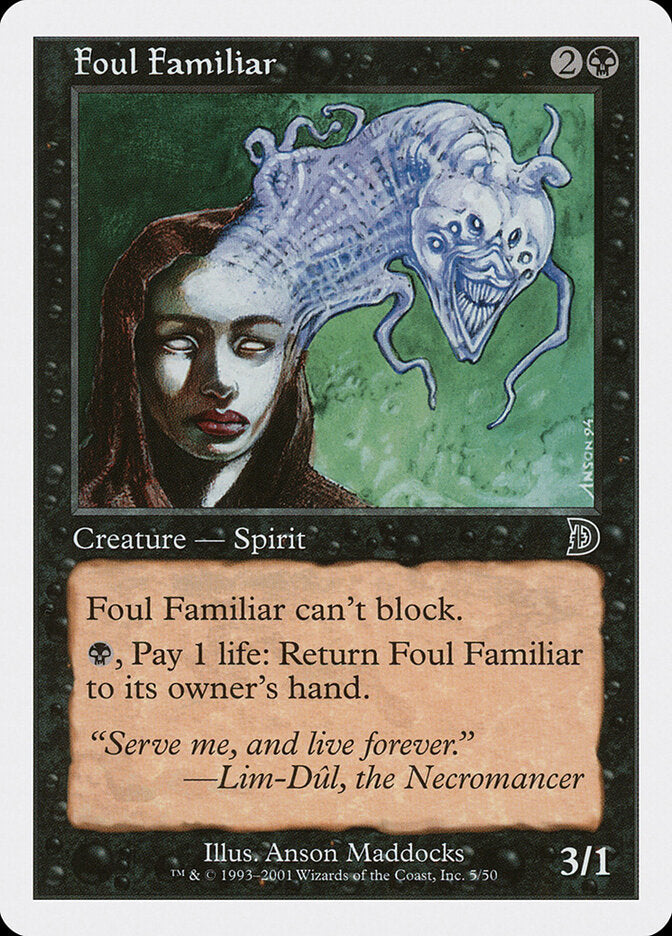 Familiar Abominável / Foul Familiar - Magic: The Gathering - MoxLand