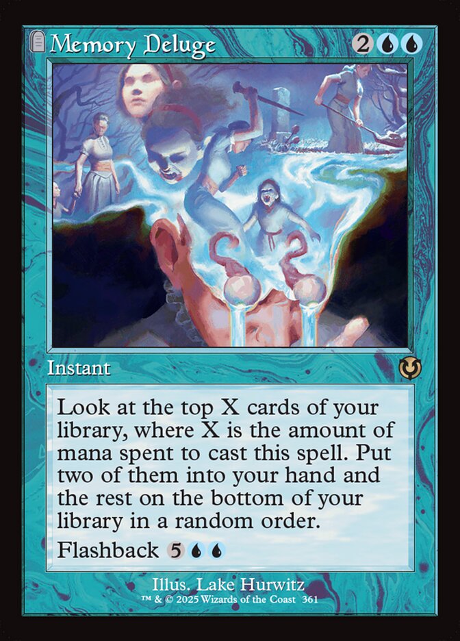 Dilúvio da Memória / Memory Deluge - Magic: The Gathering - MoxLand